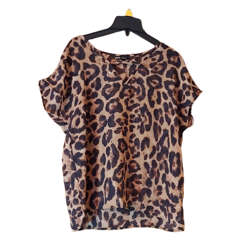 Animal Print Top Leopard US size 6